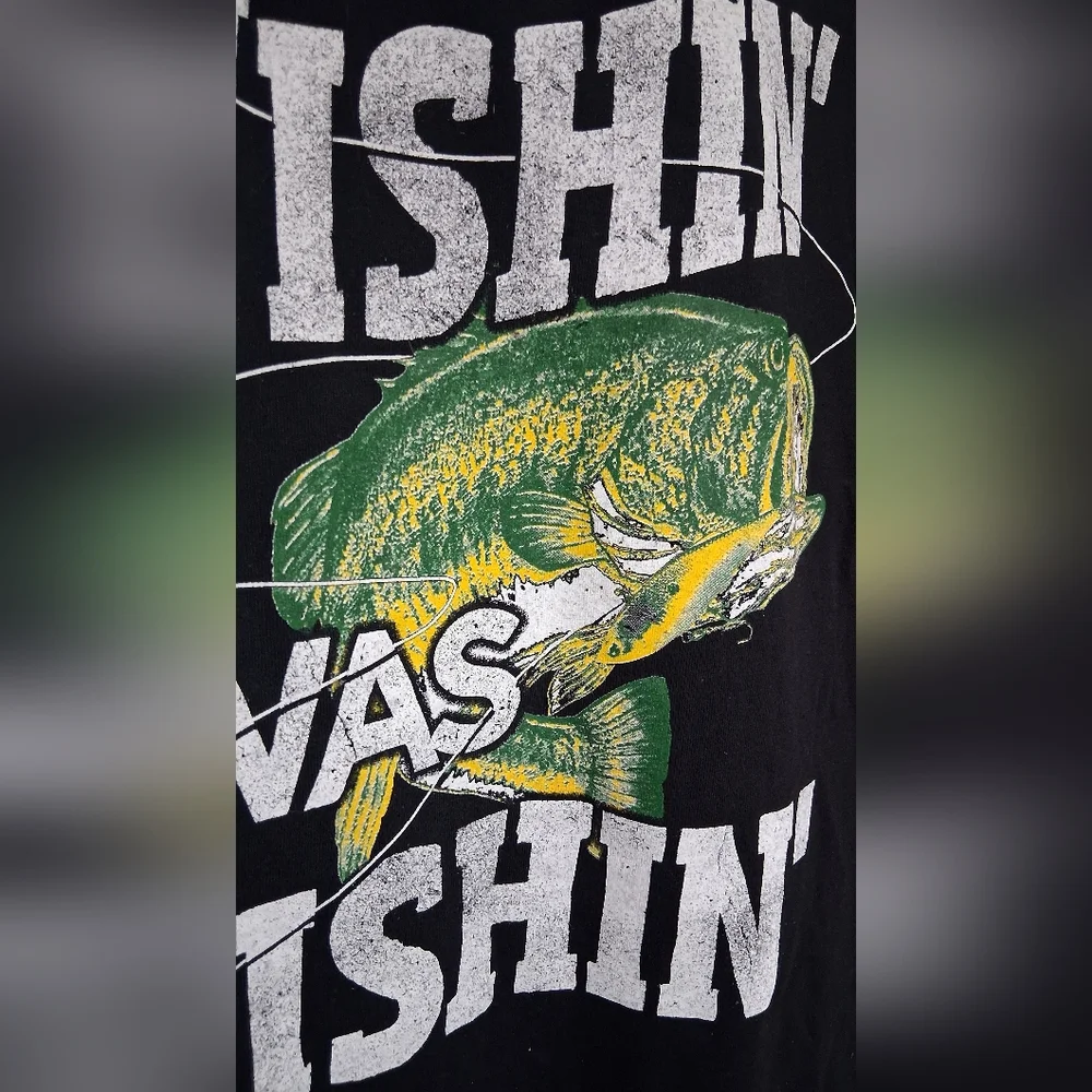 WISHING I WAS FISHING T-Shirt Unisex